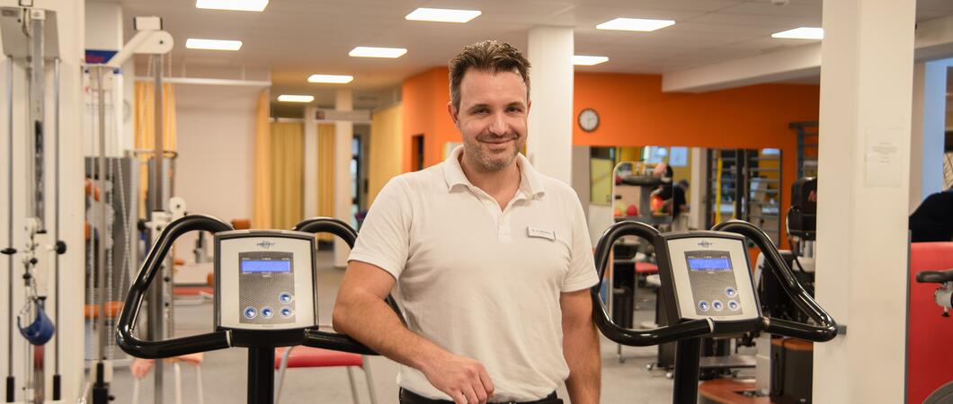 Dr. Alexander Nikolitsis, Facharzt für Orthopädie und Unfallchirurgie, ist neu im Rehazentrum Schwerin.