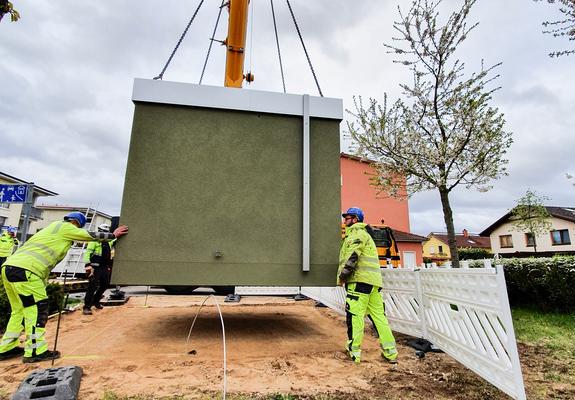 Der Ausbau des city.kom Glasfasernetzes geht weiter. In der neuen Gartenstadt wurde ein weiterer sogenannter Point of Presence (PoP) aufgestellt