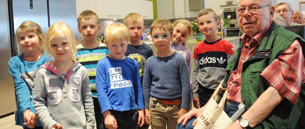 Kinder der Kita Pumuckl in der Tagespflegeeinrichtung Kohler
