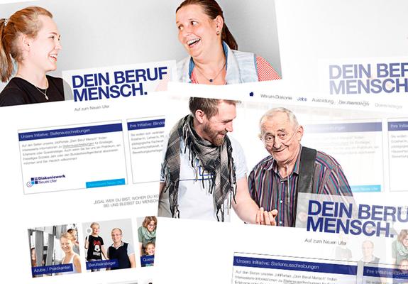 Das Jobportal des Diakoniewerks Neues Ufer richtet sich an Berufserfahrene, Quereinsteiger, Berufsanfänger oder Interessenten für ein Praktikum