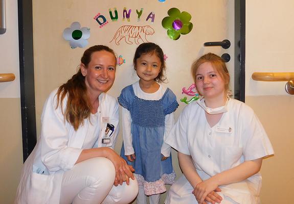Anika Ertel (li.)und Alina (re.) wird Dunya sehr fehlen