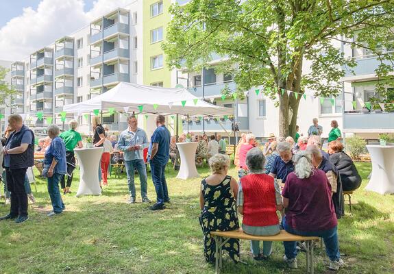 Die Nähe zu ihren Mietern ist der Wohnungsgesellschaft Schwerin besonders wichtig