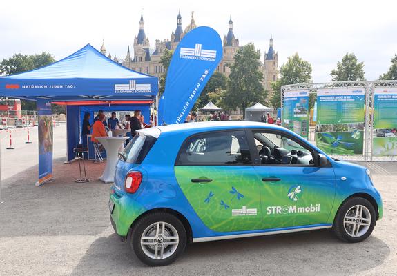 Die Stadtwerke freuen sich wieder auf interessante Gespräche mit den Besucherinnen und Besuchern des Klima-Aktionstags, Foto: SWS