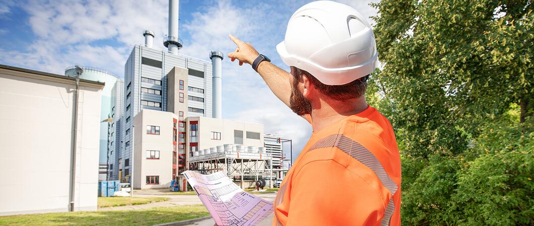 Durch die umfassende Modernisierung hat das Heizkraftwerk am Energiestandort Süd deutlich an Effizienz gewonnen. Das spart Brennstoffe und Emissionen ein. | Foto: Stadtwerke Schwerin