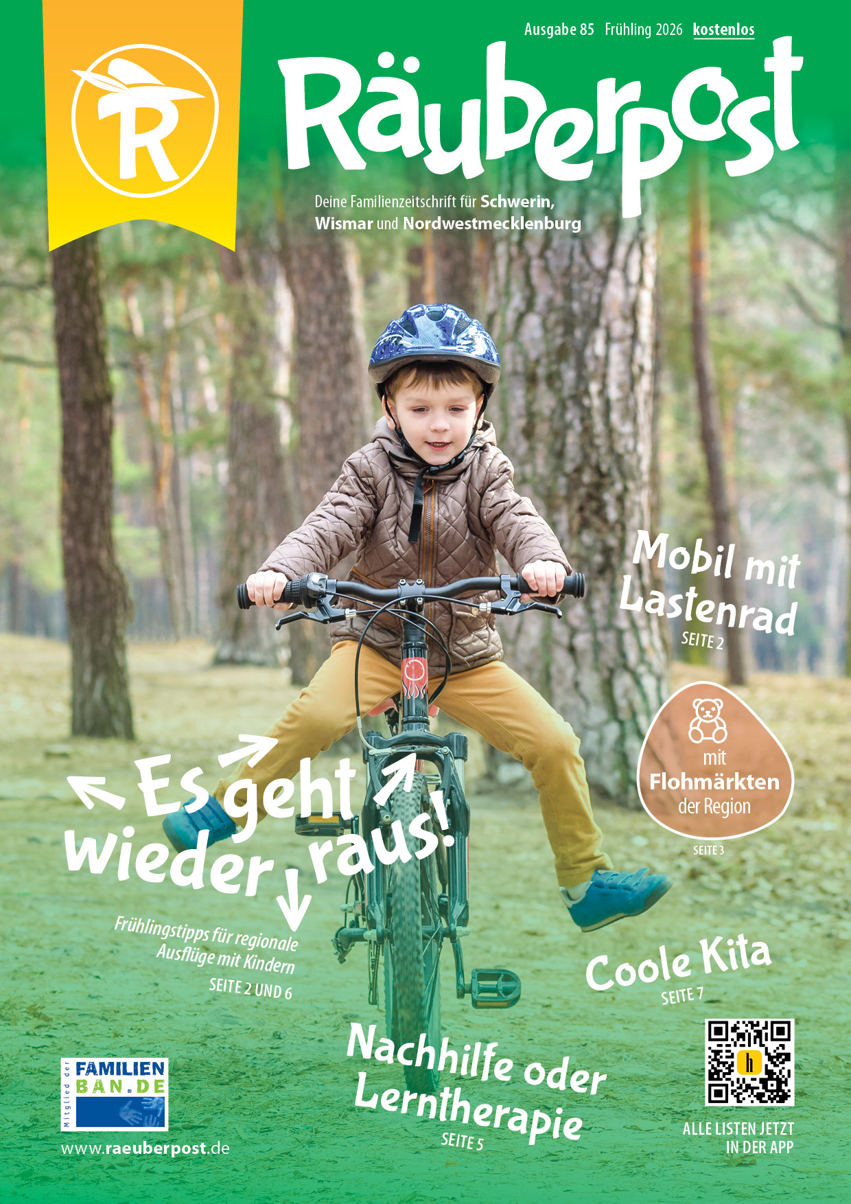 Räuberpost zum Blättern