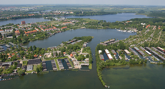 Heidensee-Schwerin Luftbild c maxpress liste