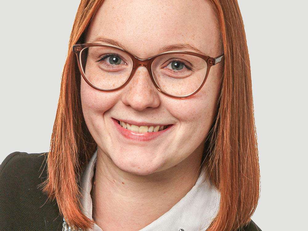Sara Schwarz, Beraterin in der Geschäftsstelle Lankow