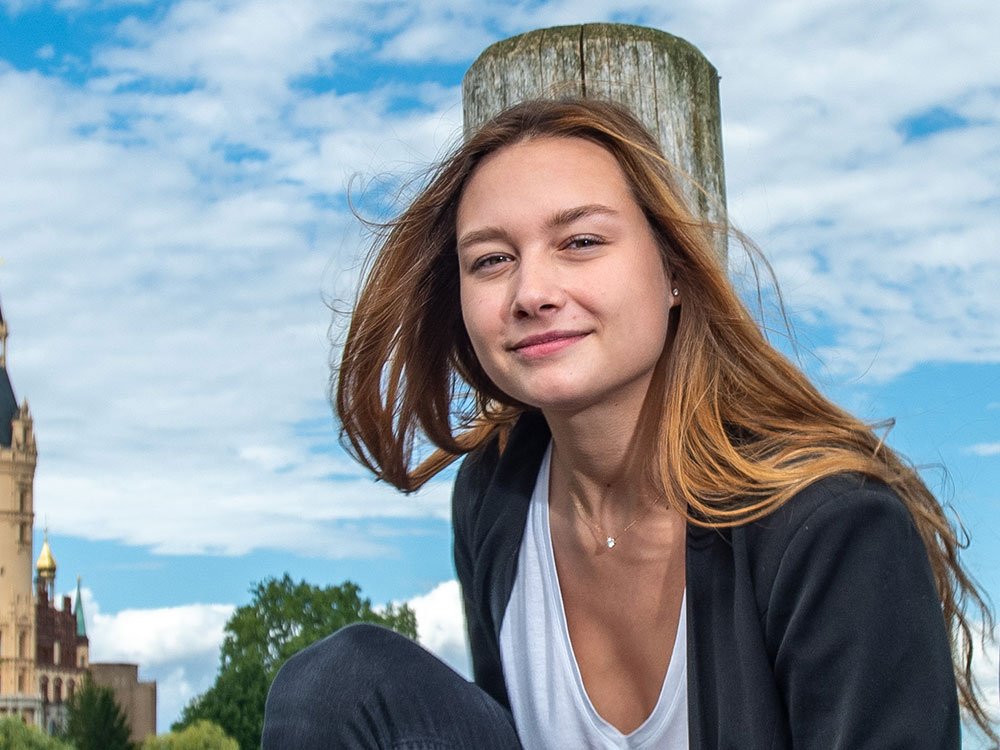 Lea Graumüller, Auszubildende zur Immobilienkauffrau
