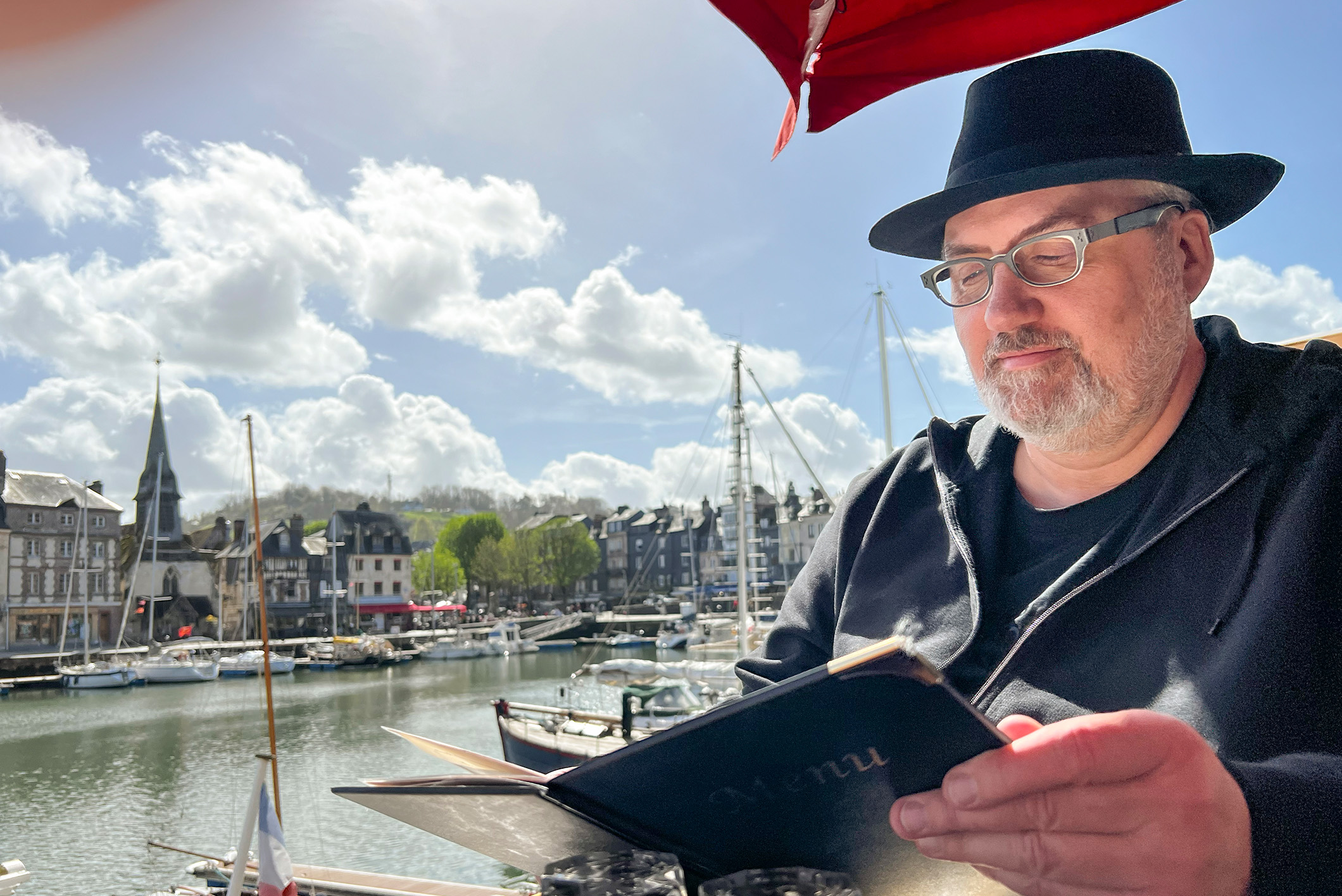 Im kleinen  Städtchen Honfleur